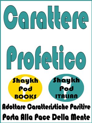 cover image of Carattere Profetico